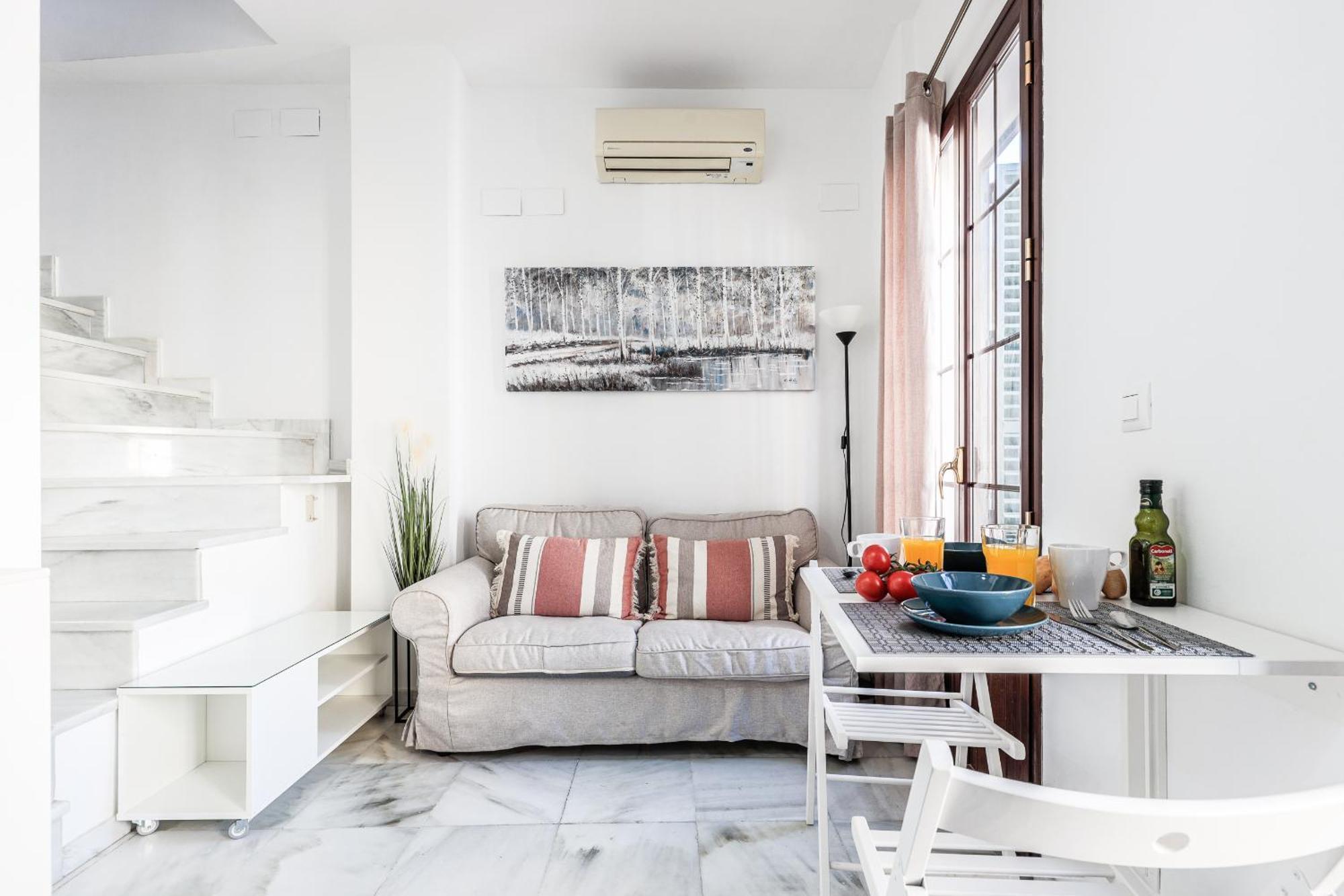 Bonito Duplex Con Terraza Calle Feria Apartamento Sevilla