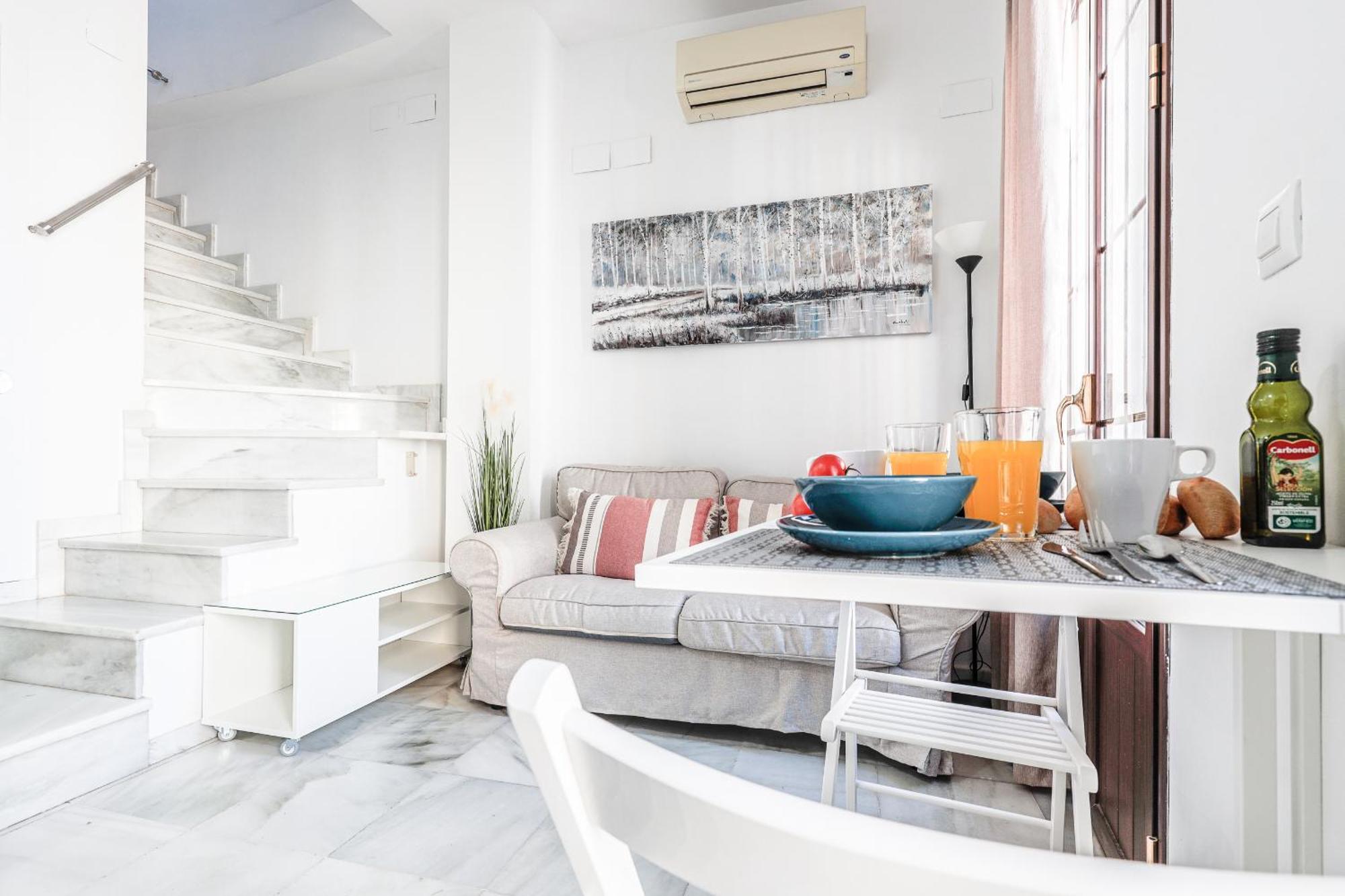 Apartamento Bonito Duplex Con Terraza Calle Feria Sevilla