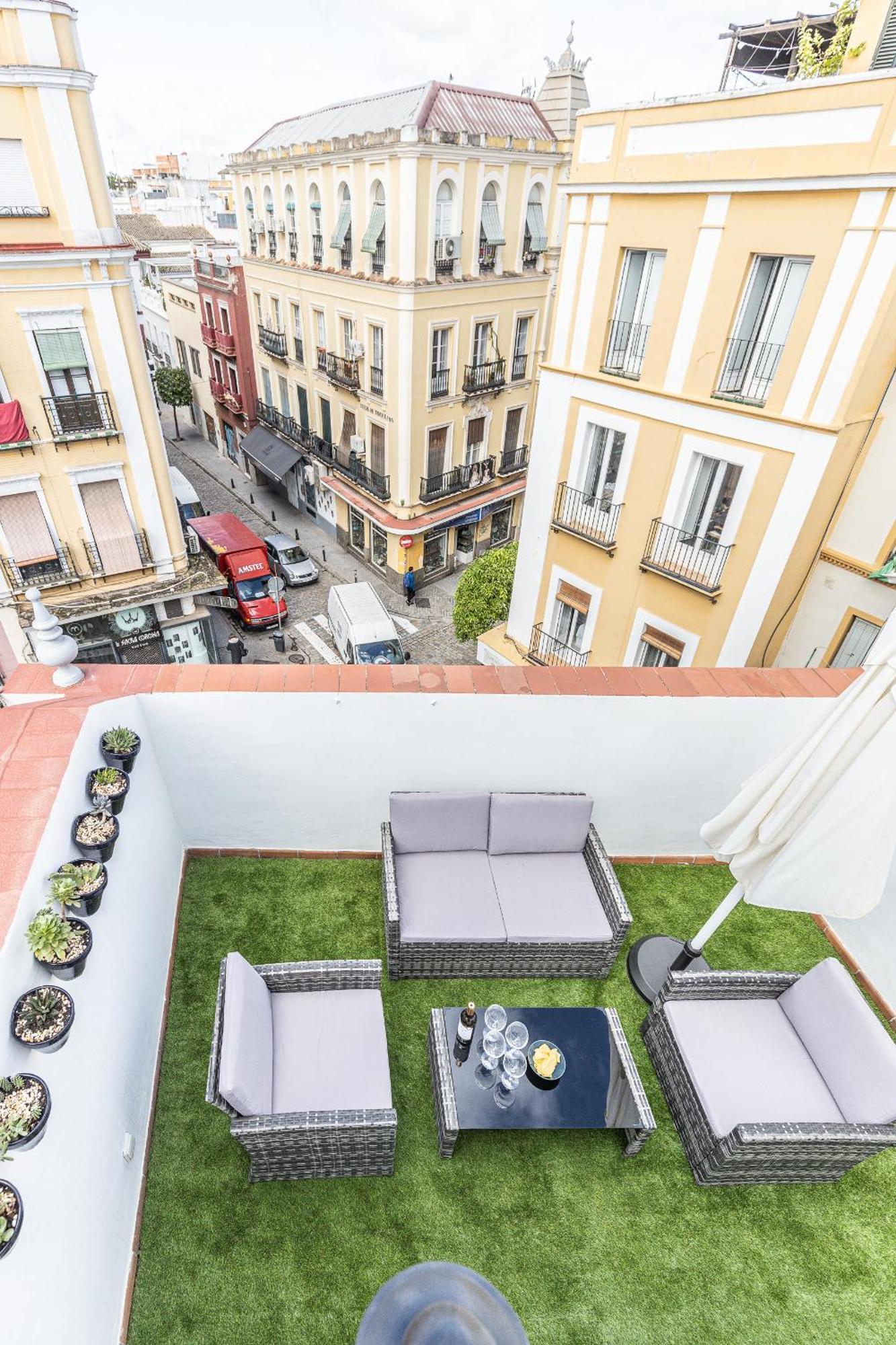 Bonito Duplex Con Terraza Calle Feria * Sevilla
